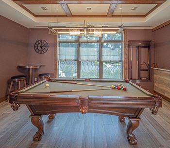 Billiard room